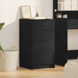 Vidaxl dressoir zwart eiken 40 x 41 x 75 cm bewerkt hout