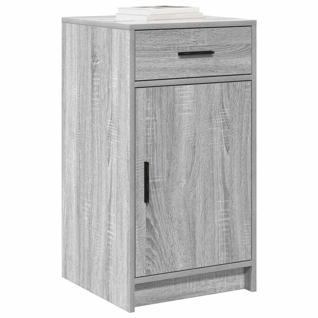 Vidaxl dressoir grijs sonoma 40 x 40,5 x 75 cm bewerkt hout