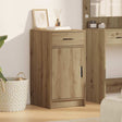 Vidaxl dressoir artisan eiken 40 x 40,5 x 75 cm bewerkt hout