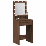 Vidaxl plafondtafel bruin eiken 50 x 41 x 135 cm bewerkt hout