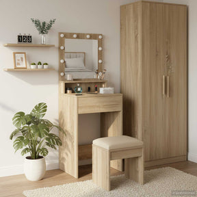 Vidaxl plafondtafel sonoma eiken 50 x 41 x 135 cm bewerkt hout