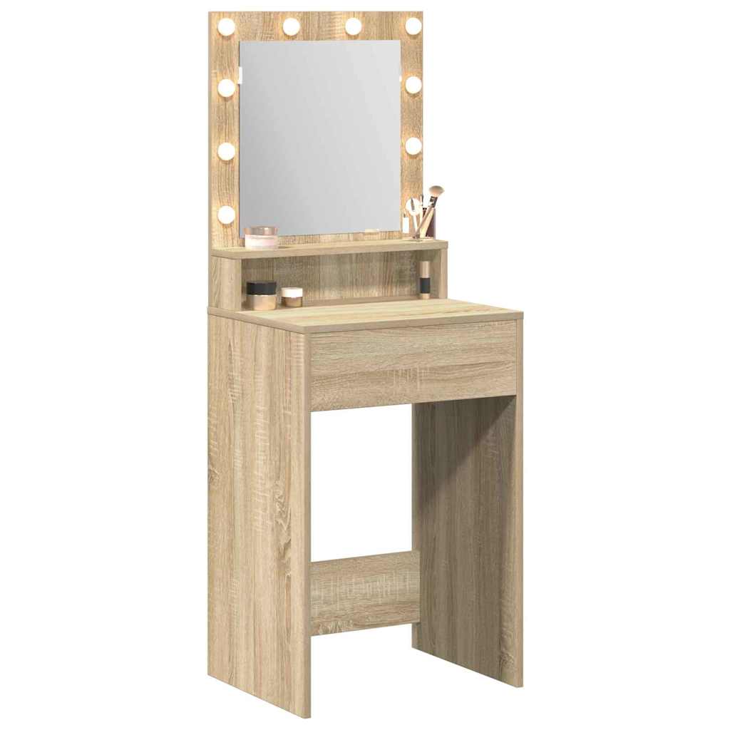 Vidaxl plafondtafel sonoma eiken 50 x 41 x 135 cm bewerkt hout