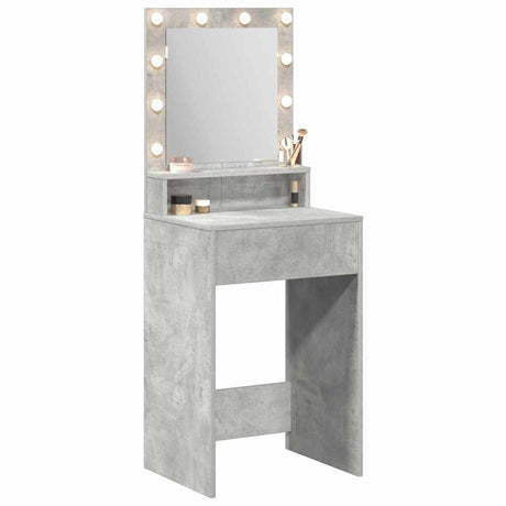 Vidaxl plafondtafel beton grijs 50 x 41 x 135 cm bewerkt hout
