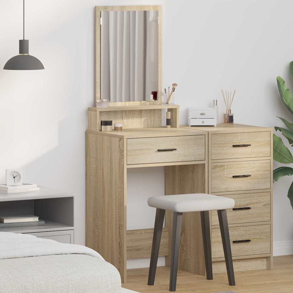 Vidaxl plafondtafel sonoma eiken 50 x 41 x 140 cm bewerkt hout