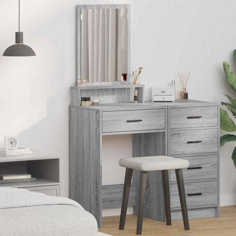 Vidaxl plafondtafel grijs sonoma 50 x 41 x 140 cm bewerkt hout