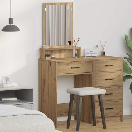 Vidaxl plafondtafel artisan eiken 50 x 41 x 140 cm bewerkt hout
