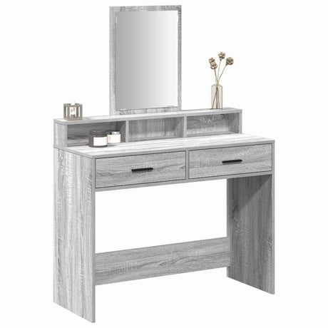Vidaxl plafondtafel grijs sonoma 100 x 41 x 140 cm bewerkt hout