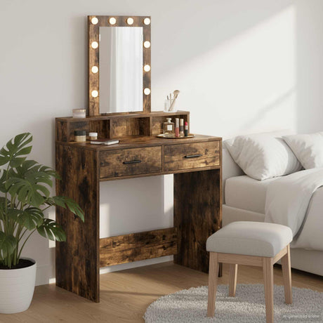 Vidaxl plafondtafel bruin 79 x 41 x 140 cm bewerkt hout