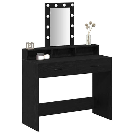 Vidaxl plafondtafel zwart 100 x 41 x 140 cm bewerkt hout