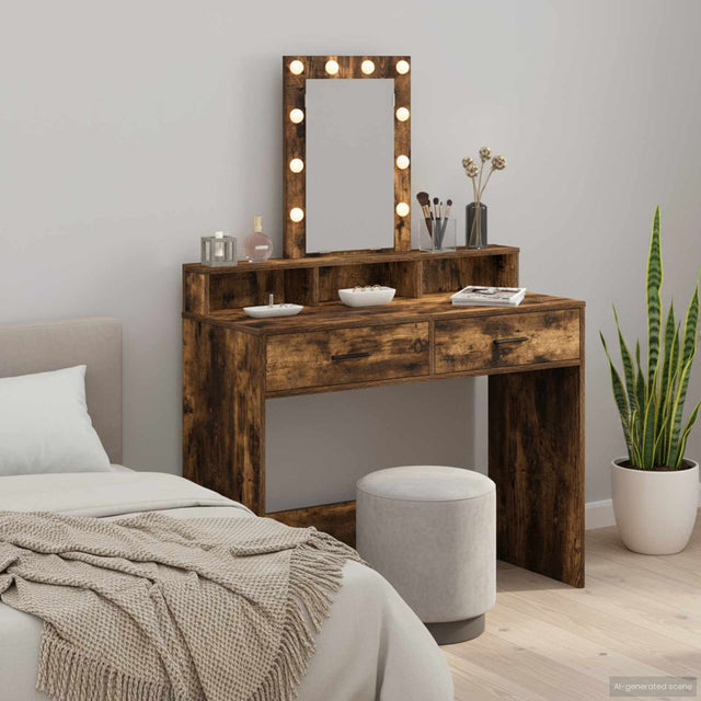 Vidaxl plafondtafel bruin 100 x 41 x 140 cm bewerkt hout