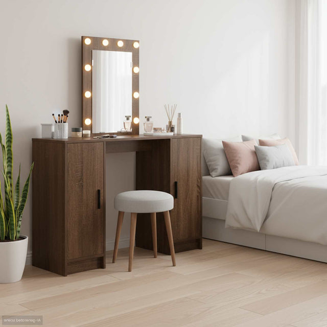 Vidaxl plafondtafel bruin 102 x 33 x 135 cm bewerkt hout