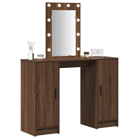 Vidaxl plafondtafel bruin 102 x 33 x 135 cm bewerkt hout