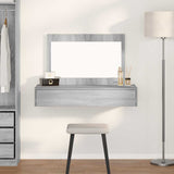 Vidaxl plafondtafel grijs 100 x 40 x 70 cm bewerkt hout