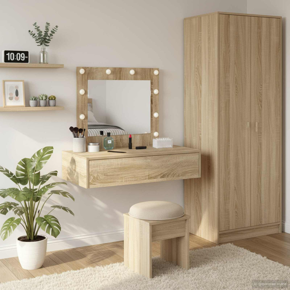Vidaxl plafondtafel bruin 83 x 40 x 70 cm bewerkt hout
