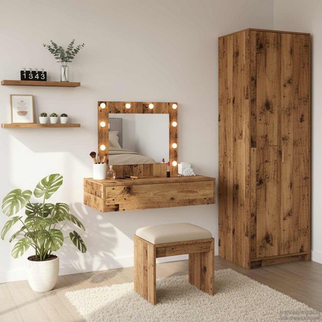 Vidaxl plafondtafel bruin 83 x 40 x 70 cm bewerkt hout