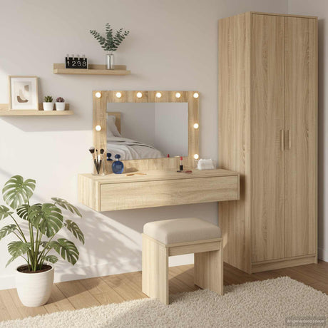 Vidaxl plafondtafel bruin 100 x 40 x 70 cm bewerkt hout