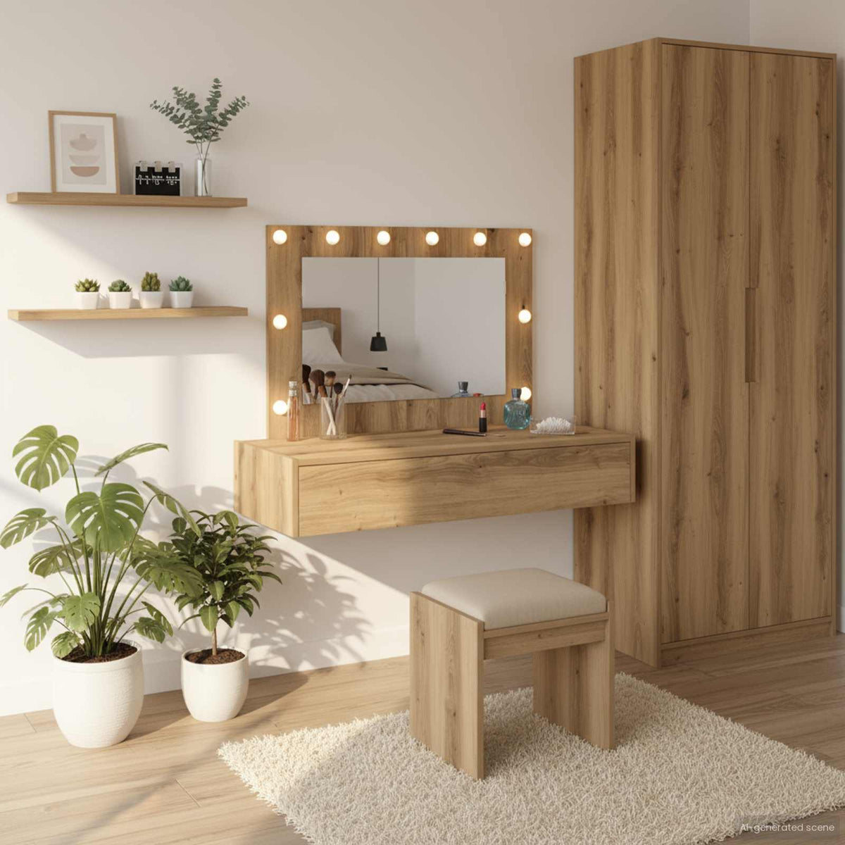 Vidaxl plafondtafel bruin 100 x 40 x 70 cm bewerkt hout