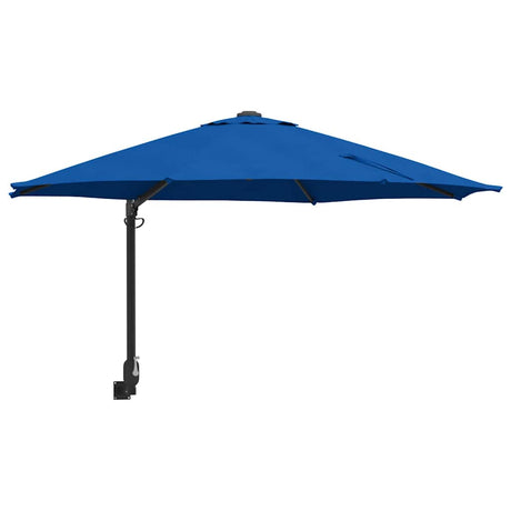 Vidaxl tuinparasol azurblauw 248 x 248 x 148 cm polyester en staal