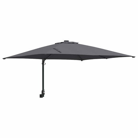 Vidaxl tuinparasol antraciet 248,5 x 247,5 x 160 cm polyester en staal