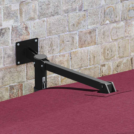 Vidaxl tuinparasol bordeaux rood 248,5 x 247,5 x 160 cm