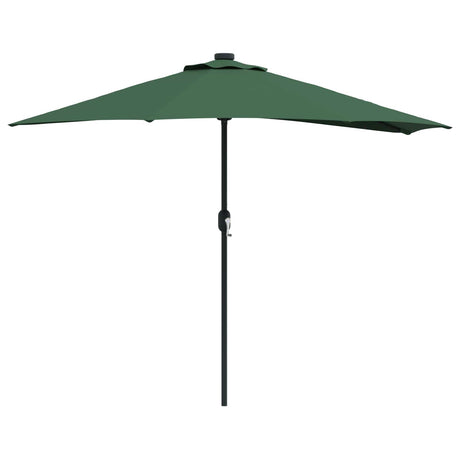 Vidaxl tuinparasol groen 294 x 150 x 224 cm polyester en staal
