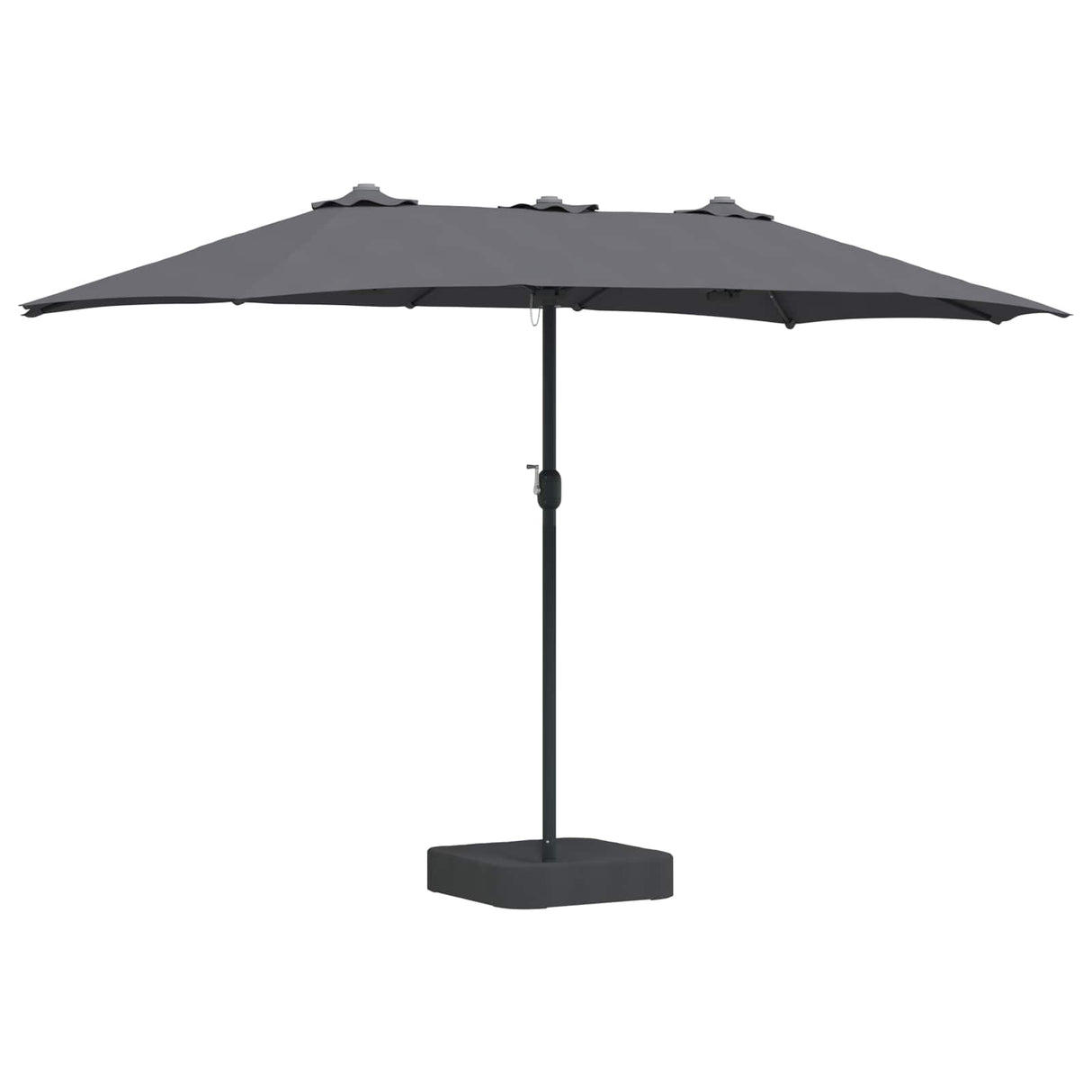 Vidaxl tuinparasol antraciet 385 x 209 x 244 cm polyester