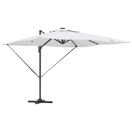 Vidaxl parasol zand 286 x 284 x 270 cm aluminium en polyester