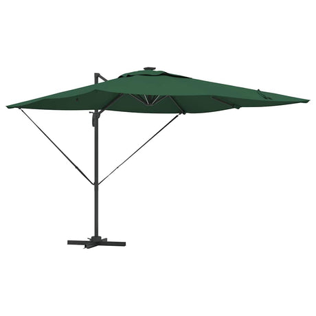 Vidaxl parasol groen 286 x 284 x 270 cm aluminium en polyester