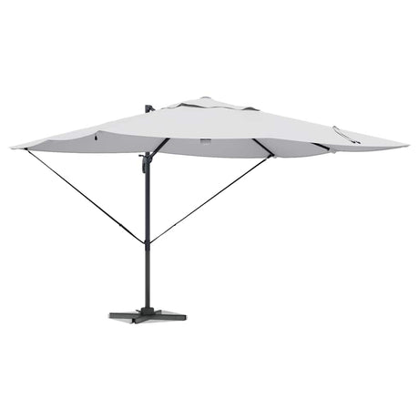 Vidaxl parasol zand 351 x 250 x 253 cm polyester en aluminium