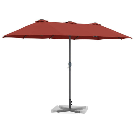 Vidaxl tuinparasol terracotta 370 x 197 x 239 cm