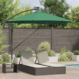 Vidaxl parasol groen 294 x 294 x 248 cm polyester en aluminium