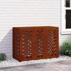 Vidaxl airconditioner hoes roestkleurig 110 x 50 x 80 cm