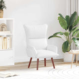Vidaxl fauteuil wit 69 x 74 x 93 cm kunstleer