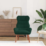 Vidaxl fauteuil donkergroen 69 x 74 x 93 cm fluweel