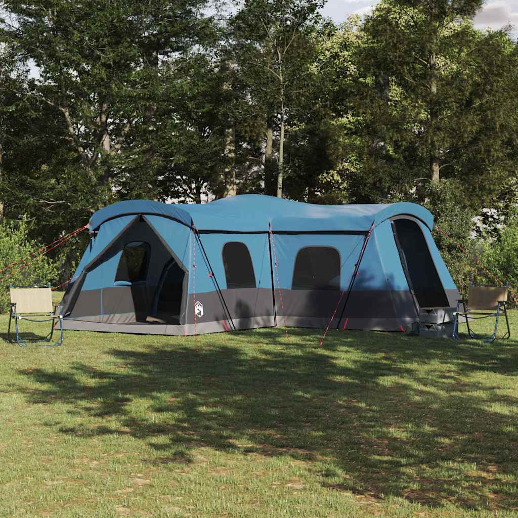 Vidaxl tent blauw 680 x 510 x 210 cm 185t polyester met pu coating