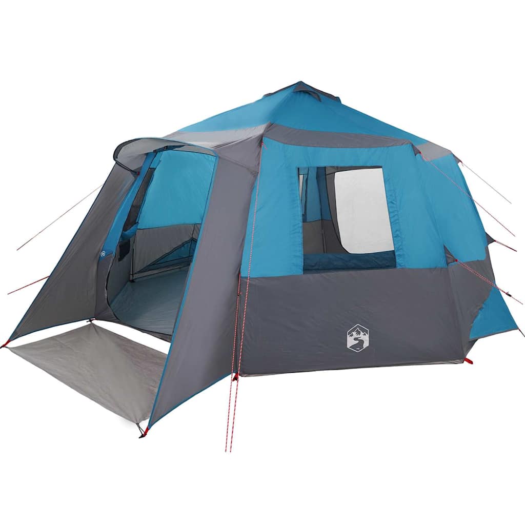 Vidaxl huisje tent met dak blauw en grijs 500 x 500 x 294 cm