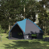 Vidaxl teepee tent met dak blauw en grijs 490 x 410 x 210 cm