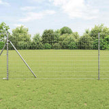Vidaxl euro hek 1,4 x 10 m pvc-gecoat ijzer