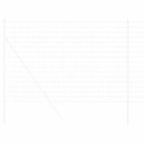 Vidaxl euro hek 1,6 x 10 m pvc-gecoat ijzer