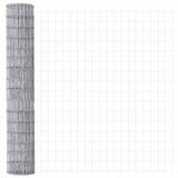 Vidaxl euro hek 1,6 x 10 m pvc-gecoat ijzer