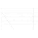 Vidaxl euro hek 1,2 x 25 m pvc-gecoat ijzer