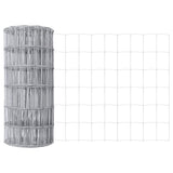 Vidaxl euro hek 0,4 x 50 m pvc-gecoat ijzer