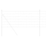Vidaxl euro hek 0,6 x 50 m pvc-gecoat ijzer
