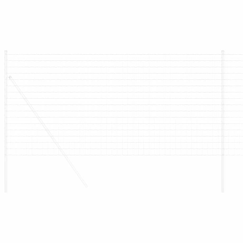Vidaxl euro hek 1 x 10 m pvc-gecoat ijzer
