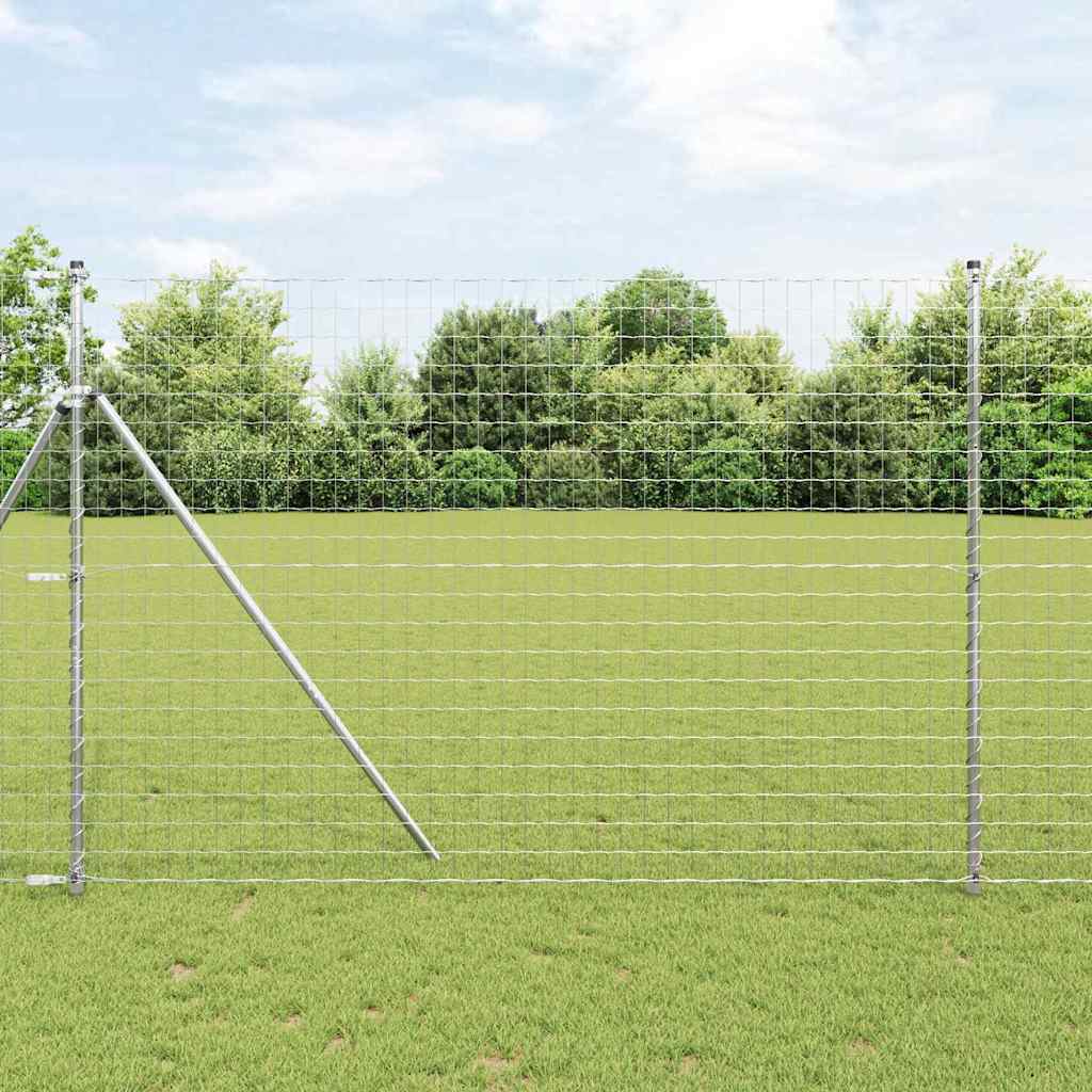 Vidaxl euro hek 1,6 x 10 m pvc-gecoat ijzer