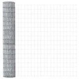 Vidaxl euro hek 1,6 x 10 m pvc-gecoat ijzer