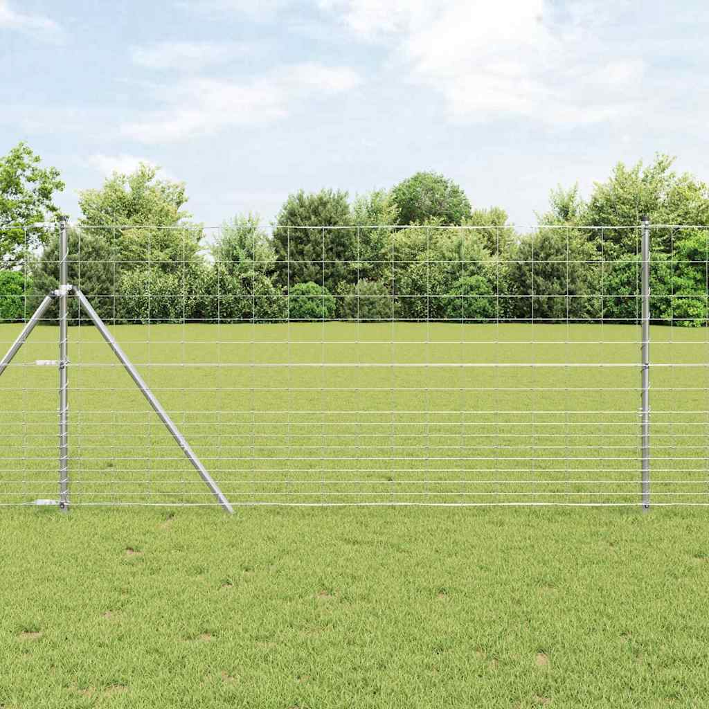 Vidaxl wilde hek warm verzinkt 1000 x 120 x 0.18 cm ijzer