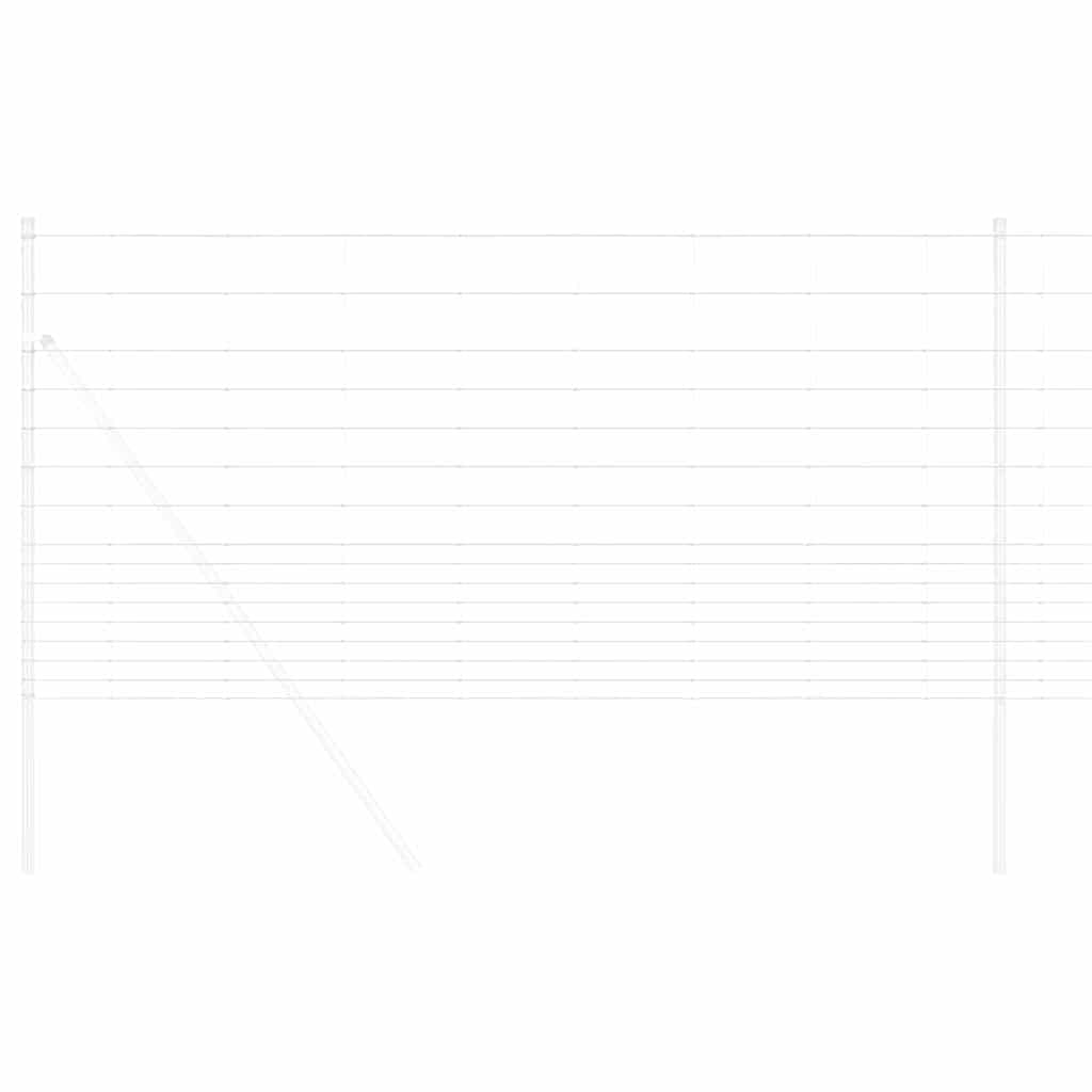 Vidaxl wilde hek warm verzinkt 1000 x 120 x 0,18 cm ijzer