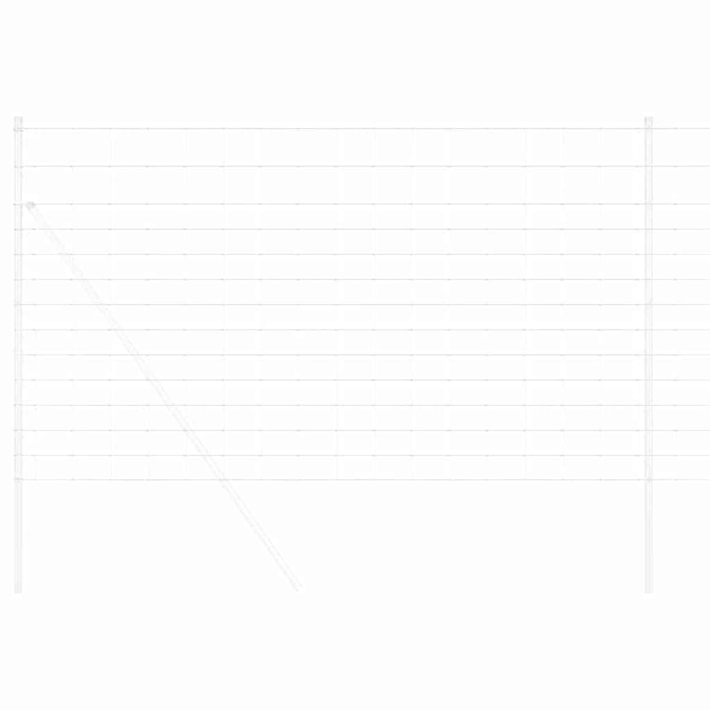 Vidaxl wilde hek warm verzinkt 1000 x 140 x 0.18 cm ijzer