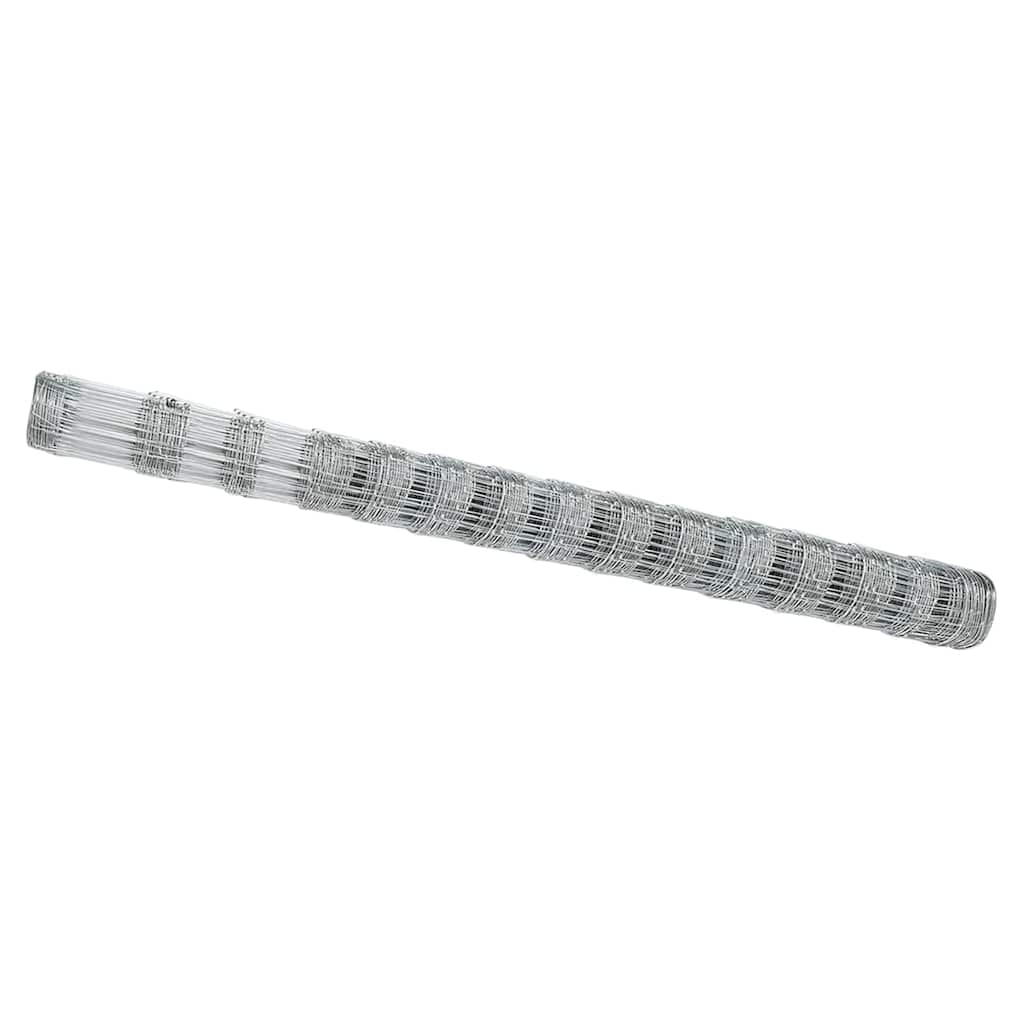 Vidaxl weidehekwerk zilver 25 x 1,6 m gegalvaniseerd staal